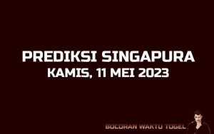 Prediksi Togel Singapura 11 Mei 2023