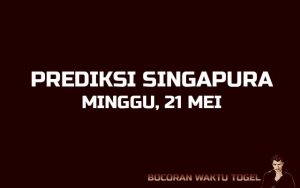 Prediksi Togel Singapura 21 Mei 2023